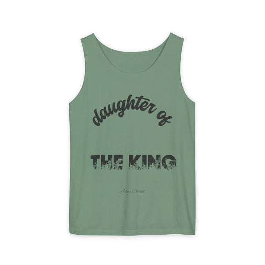 Daughter of the King, #AskAboutChrist Tank/Crop Top — Christian Faith 'Viral Trendy' Crop Top
