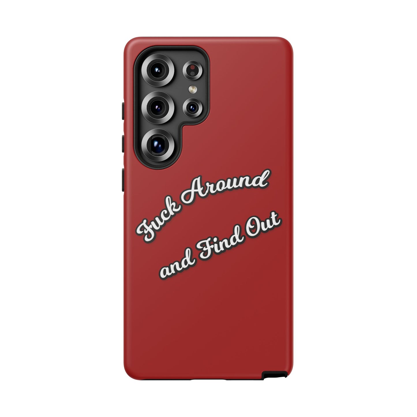 Phone Case — “Fuck Around and Find Out” Retro Vibed Tough Protective Case