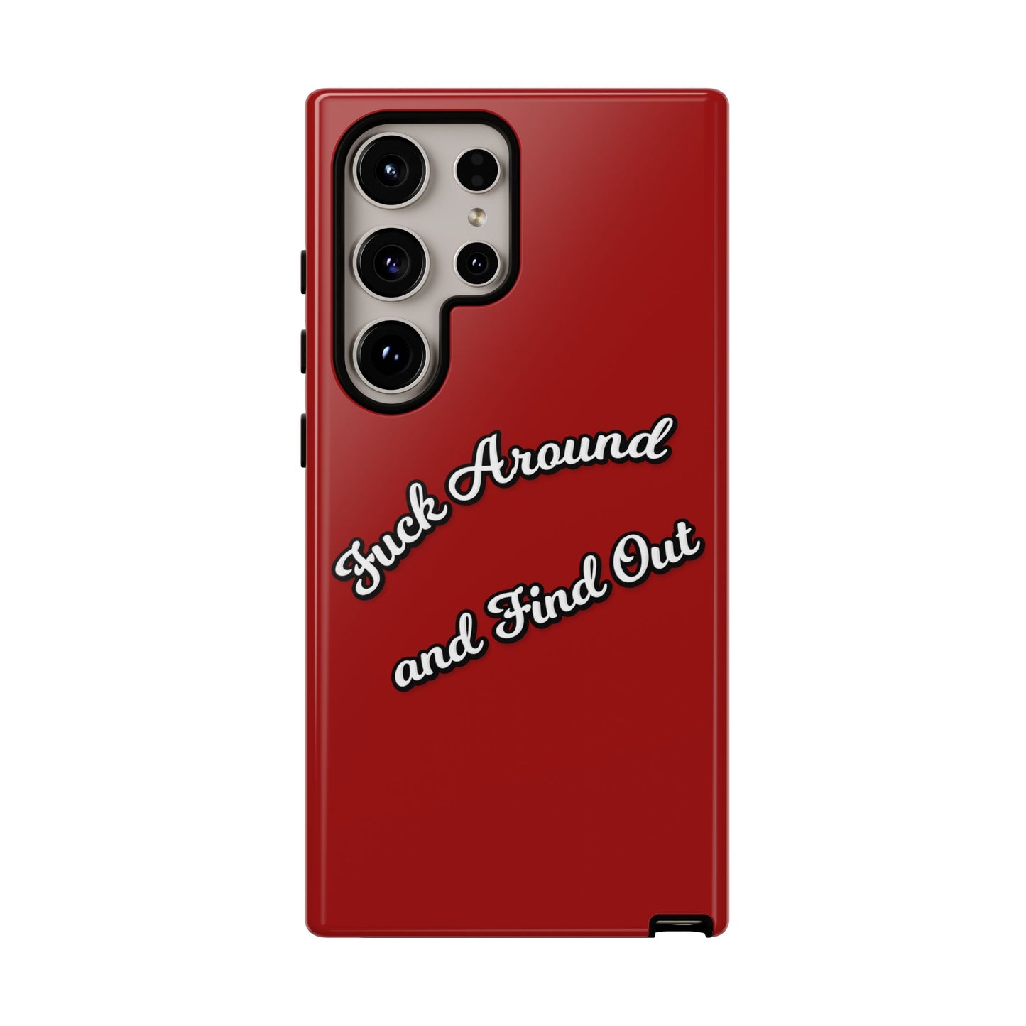 Phone Case — “Fuck Around and Find Out” Retro Vibed Tough Protective Case