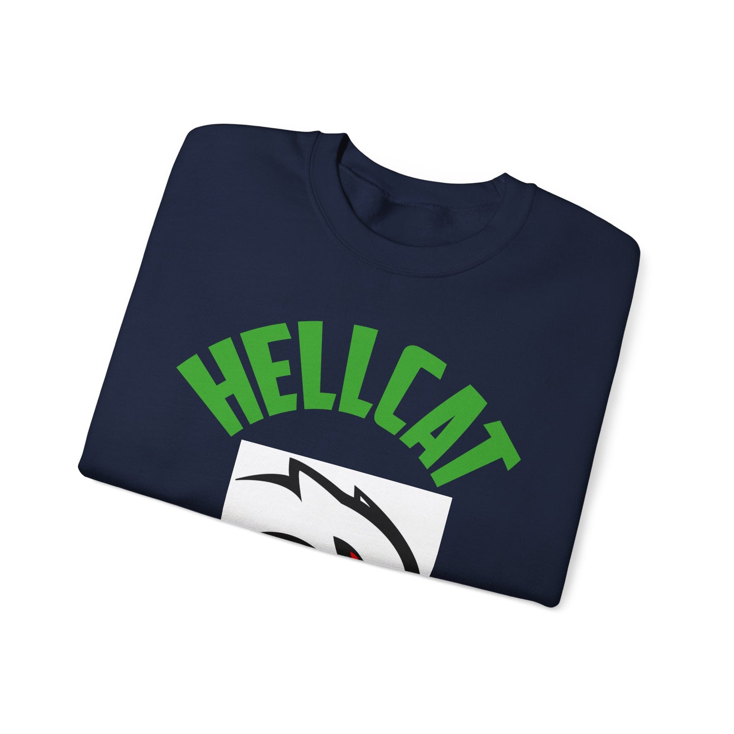 Hellcat Mopar SRT Crewneck Sweatshirt — Retro Car Logo Pullover