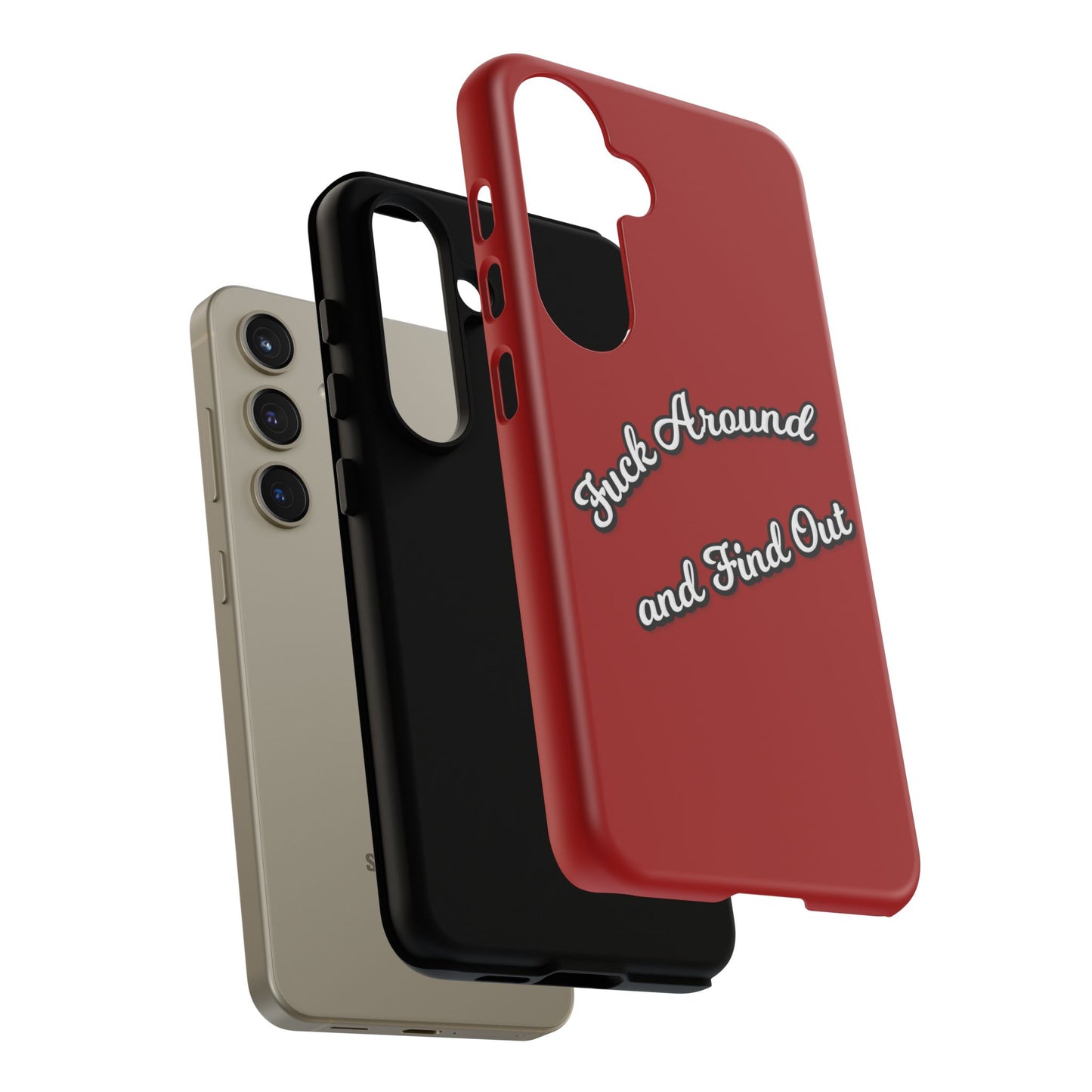 Phone Case — “Fuck Around and Find Out” Retro Vibed Tough Protective Case