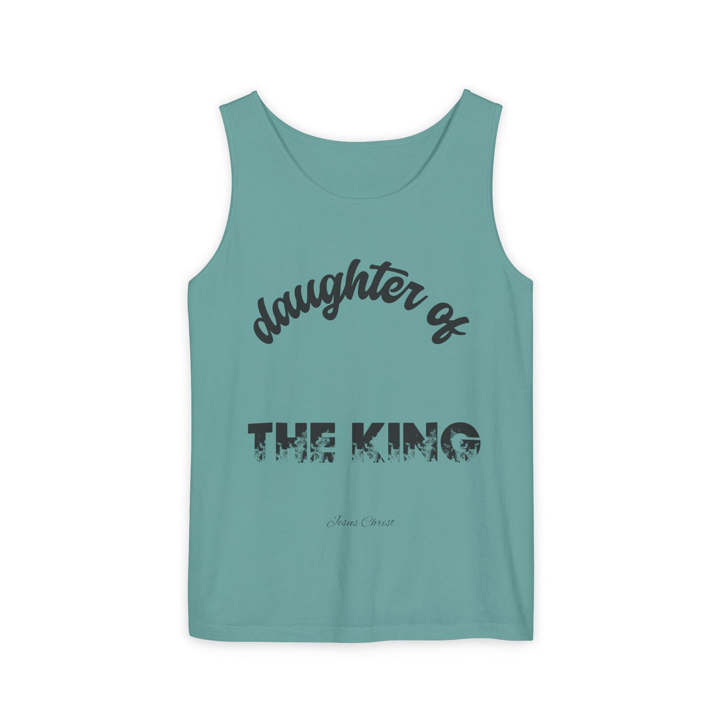 Daughter of the King, #AskAboutChrist Tank/Crop Top — Christian Faith 'Viral Trendy' Crop Top