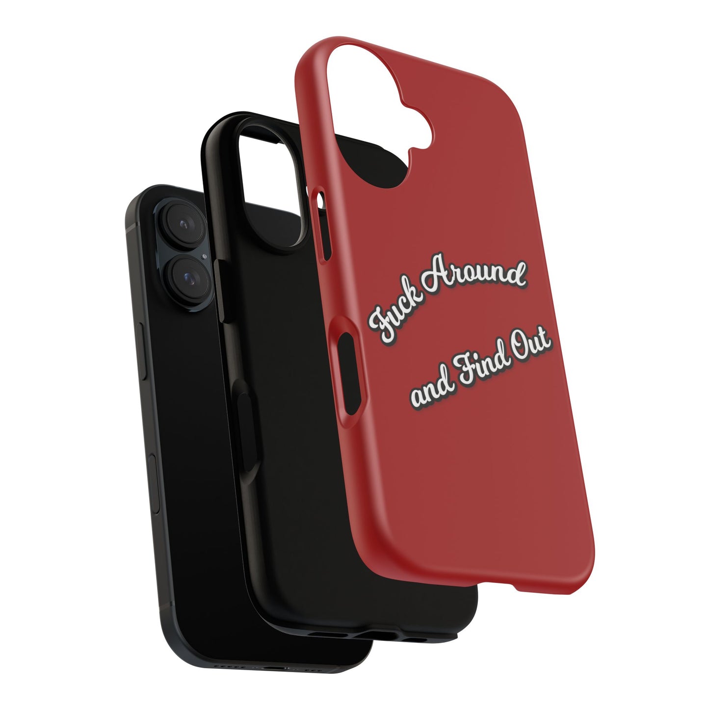 Phone Case — “Fuck Around and Find Out” Retro Vibed Tough Protective Case