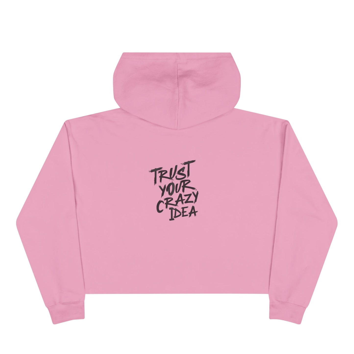 Crop Hoodie — "Fuck Around and Find Out" Script Graphic Cropped Hoodie