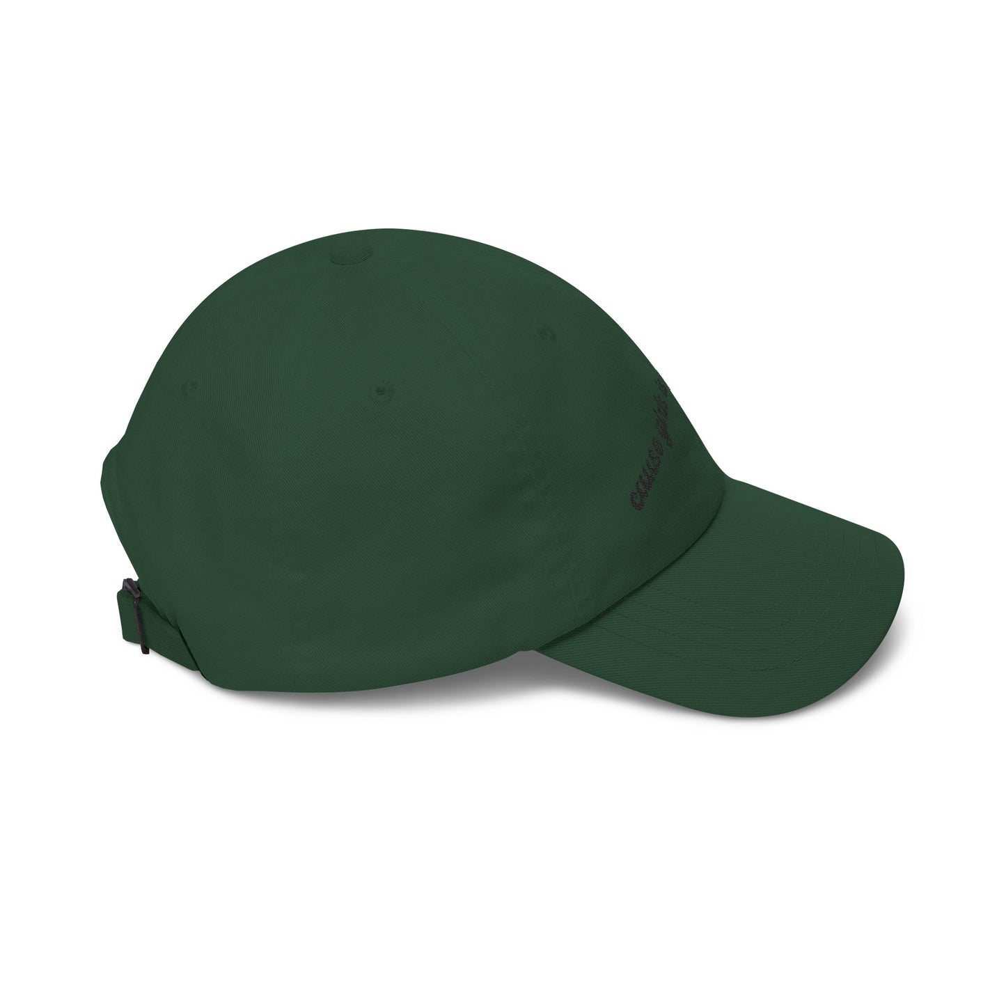 "Cause Girls is Playas Too" Minimalist Girlyyy Slanted Script Hat