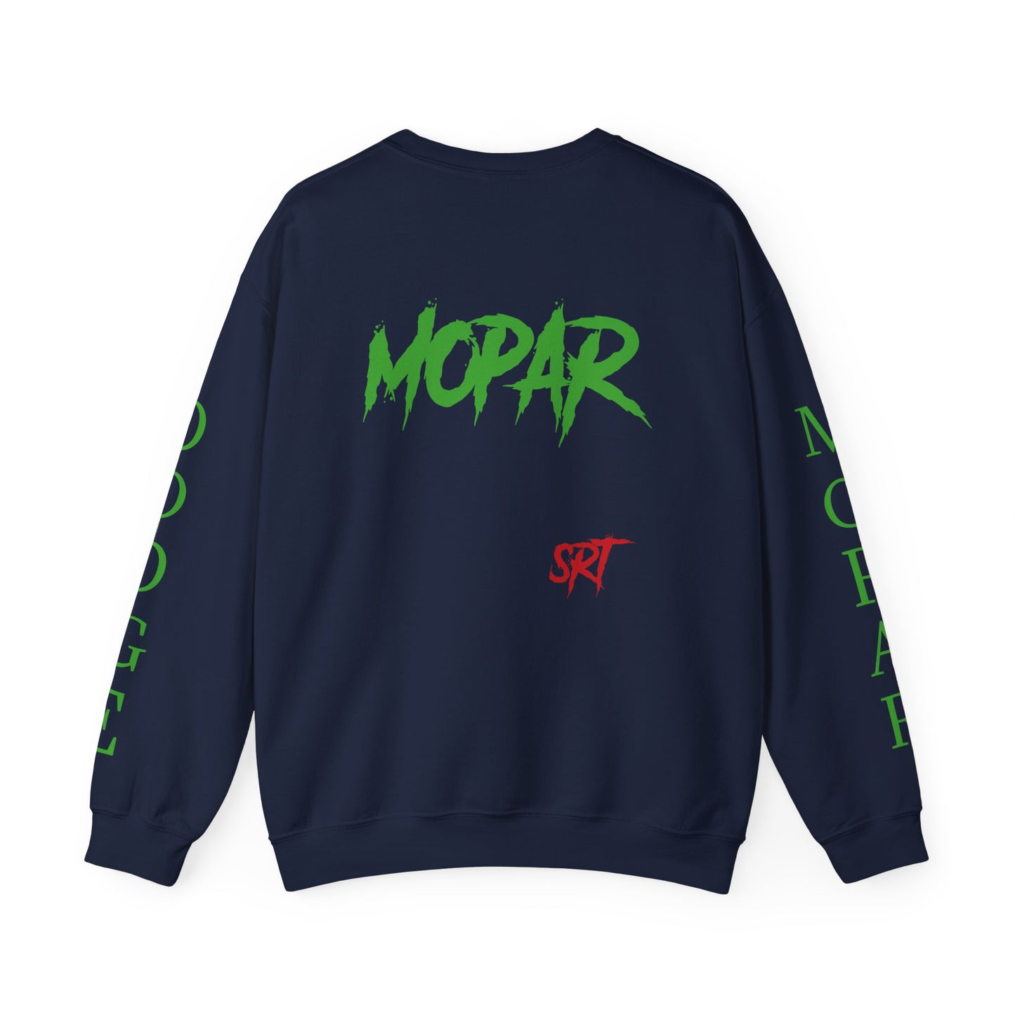 Hellcat Mopar SRT Crewneck Sweatshirt — Retro Car Logo Pullover