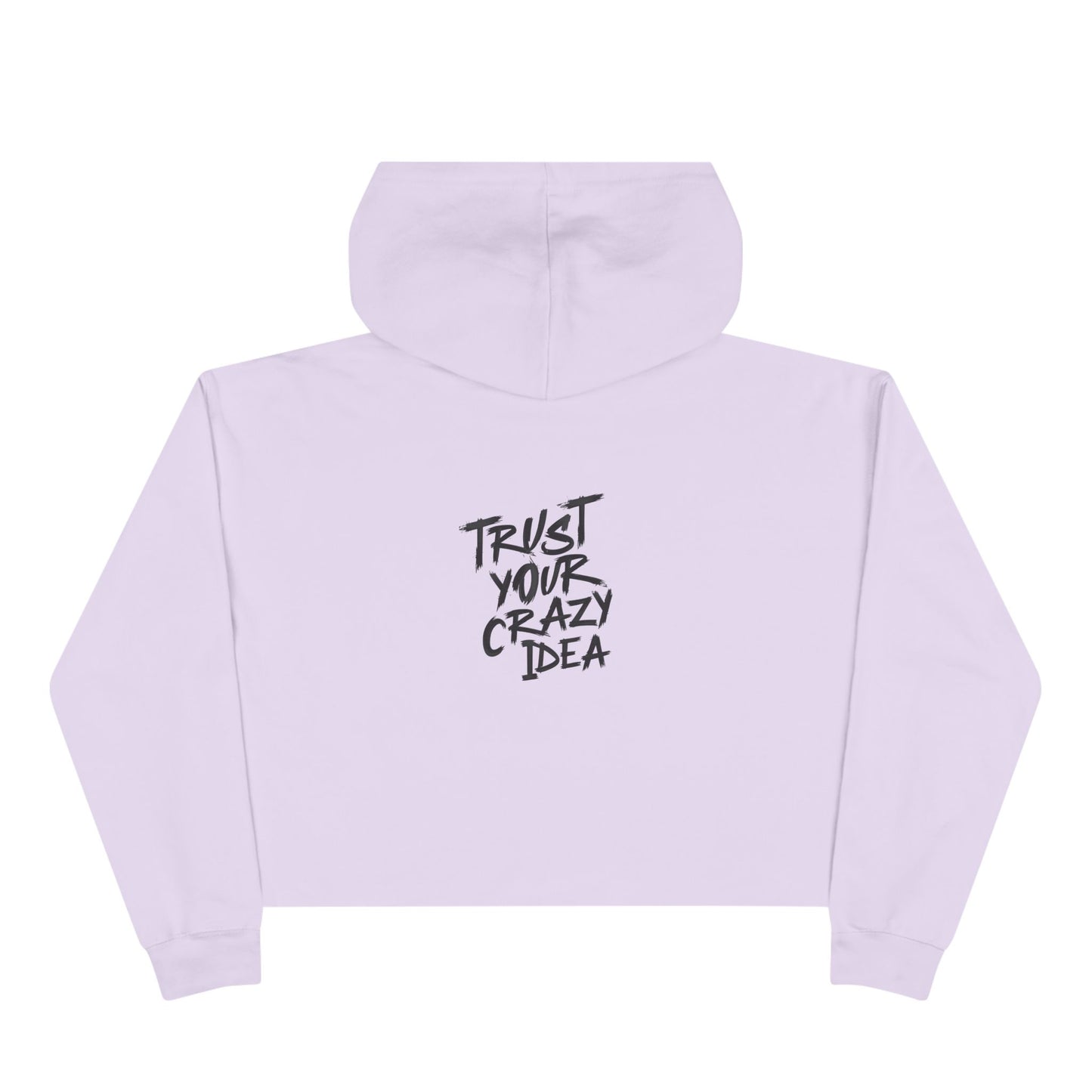 Crop Hoodie — "Fuck Around and Find Out" Script Graphic Cropped Hoodie