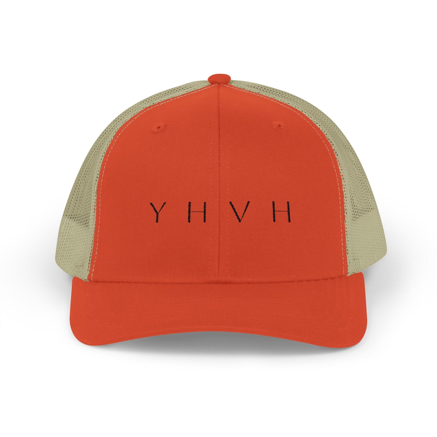 YHVH Trucker Cap – Minimalist Snapback Hat