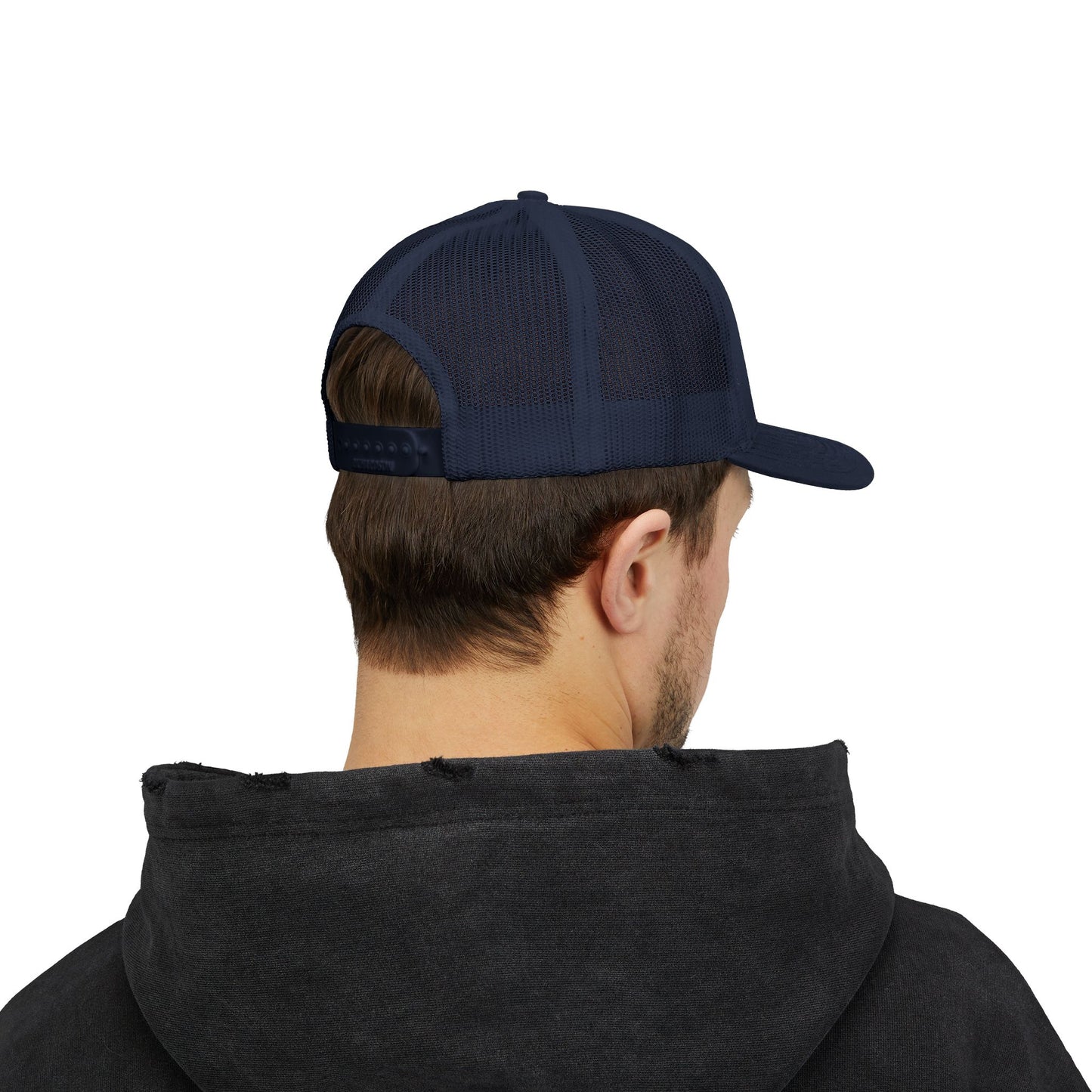 YHVH Trucker Cap – Minimalist Snapback Hat
