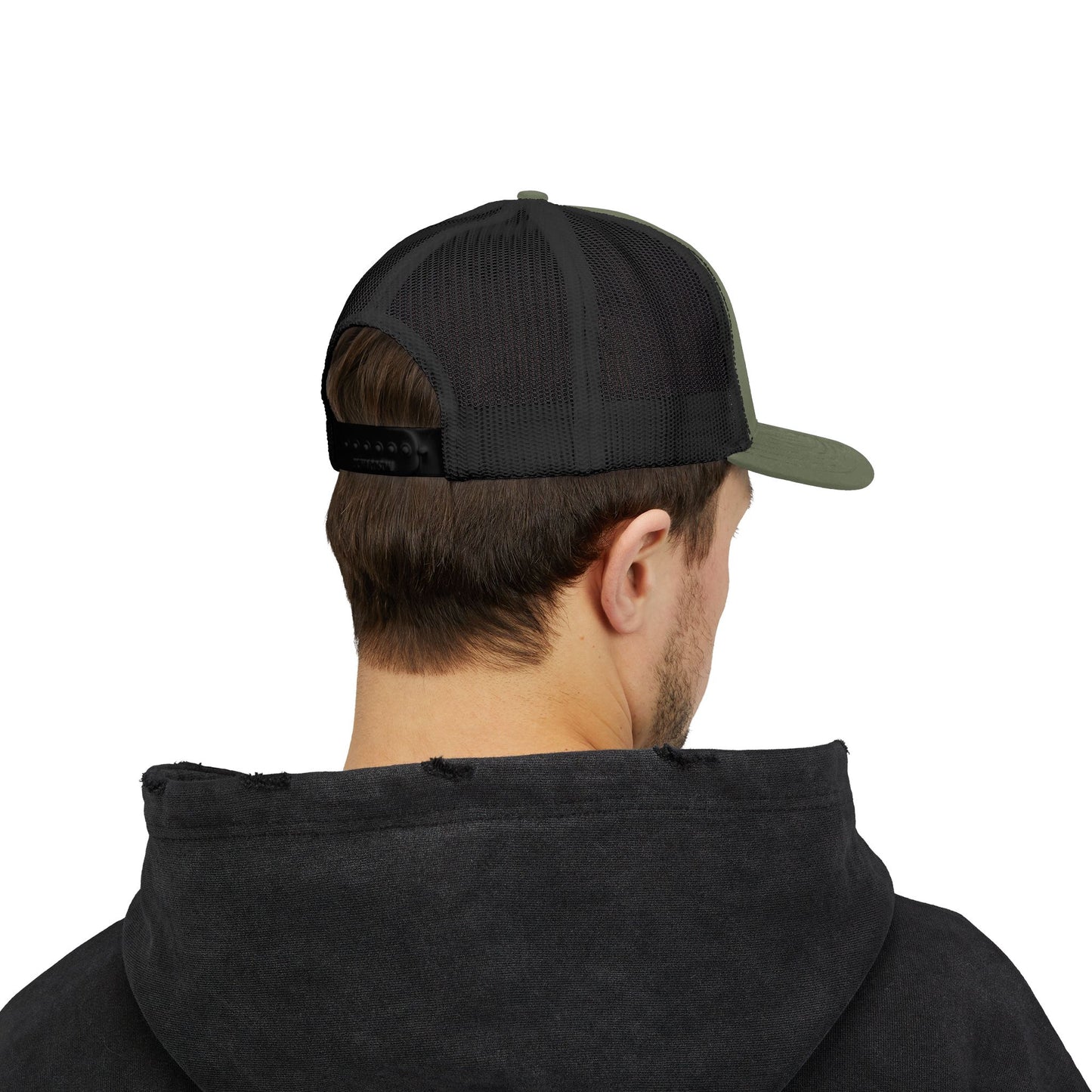 YHVH Trucker Cap – Minimalist Snapback Hat