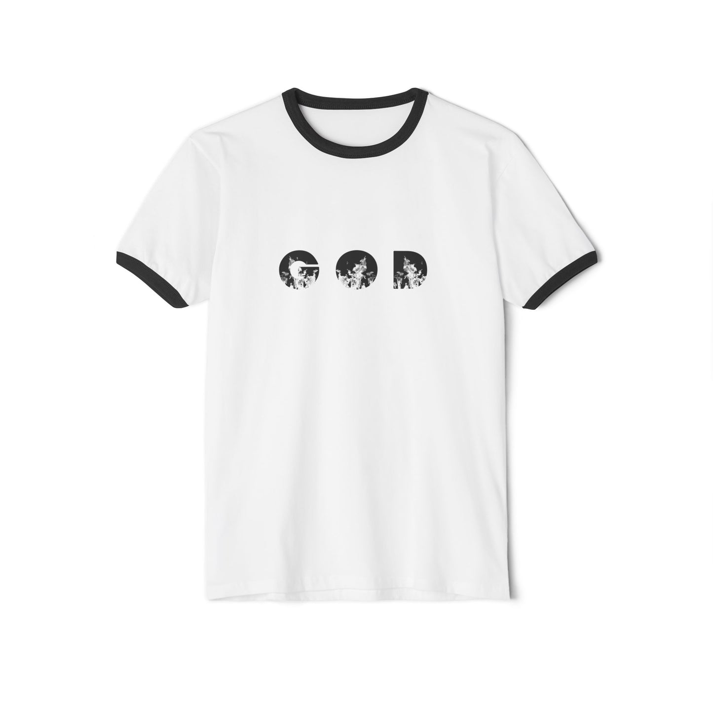 Christian T-Shirt — "front:God.. Follower of Christ, protector by nature..." Back