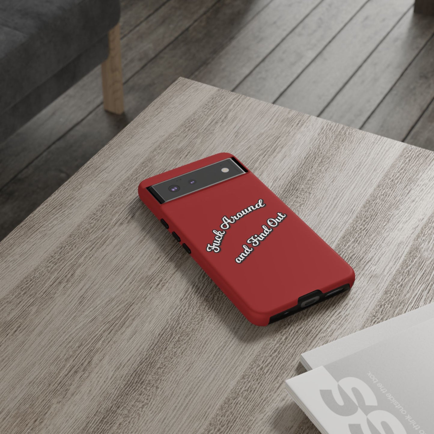 Phone Case — “Fuck Around and Find Out” Retro Vibed Tough Protective Case