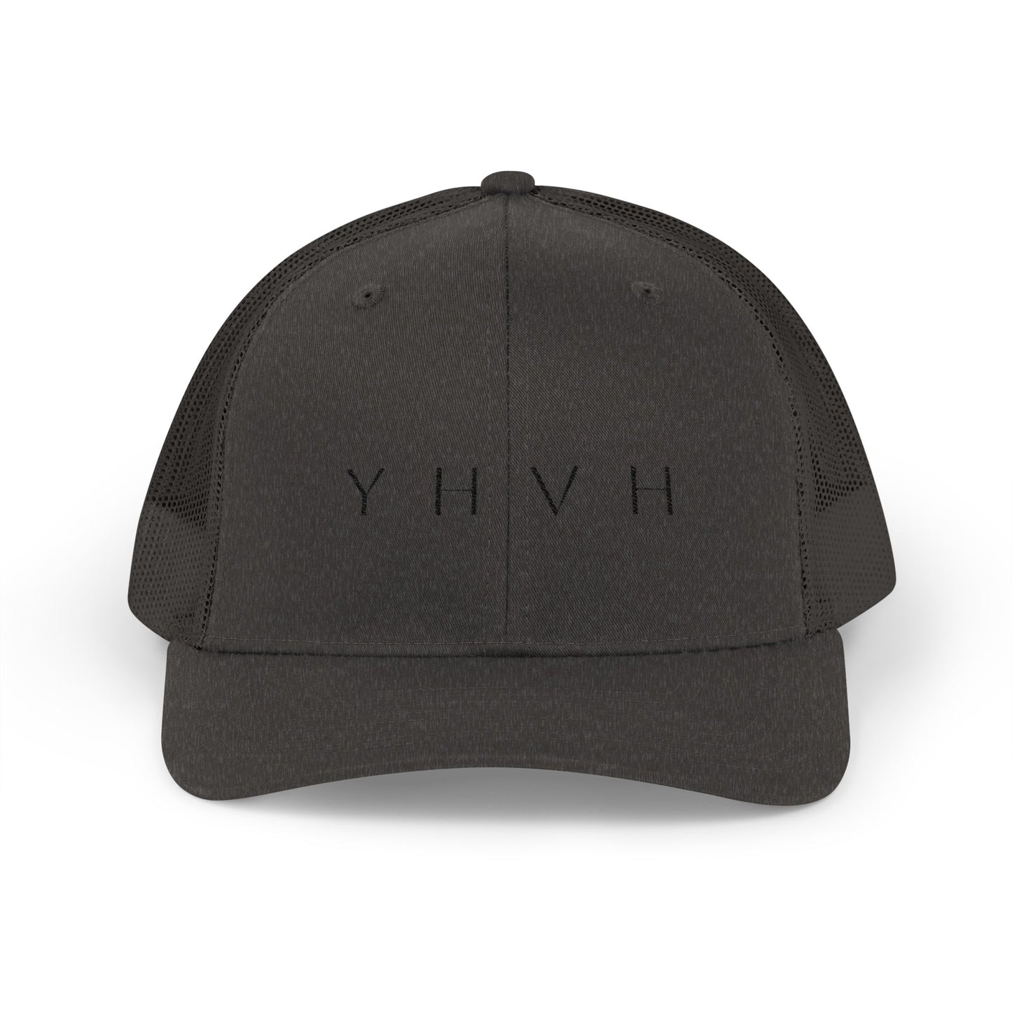 YHVH Trucker Cap – Minimalist Snapback Hat