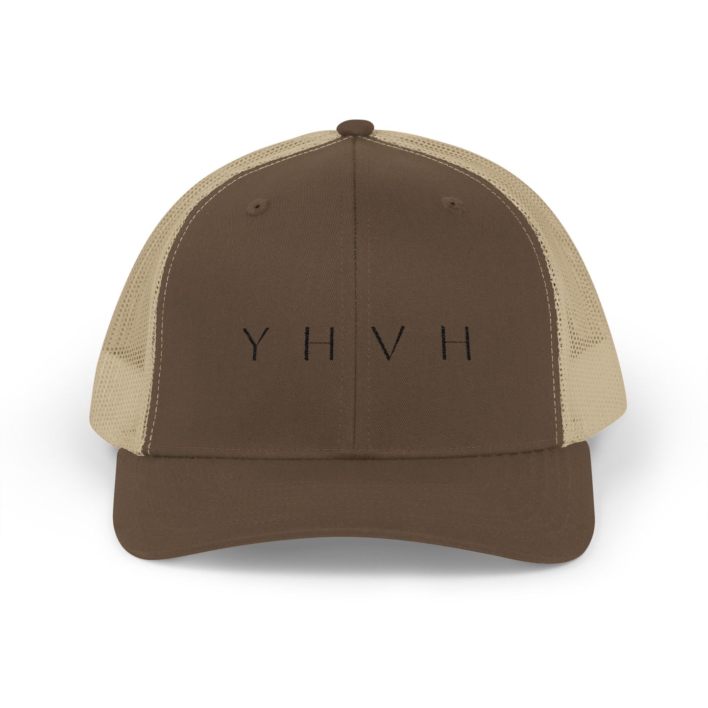 YHVH Trucker Cap – Minimalist Snapback Hat