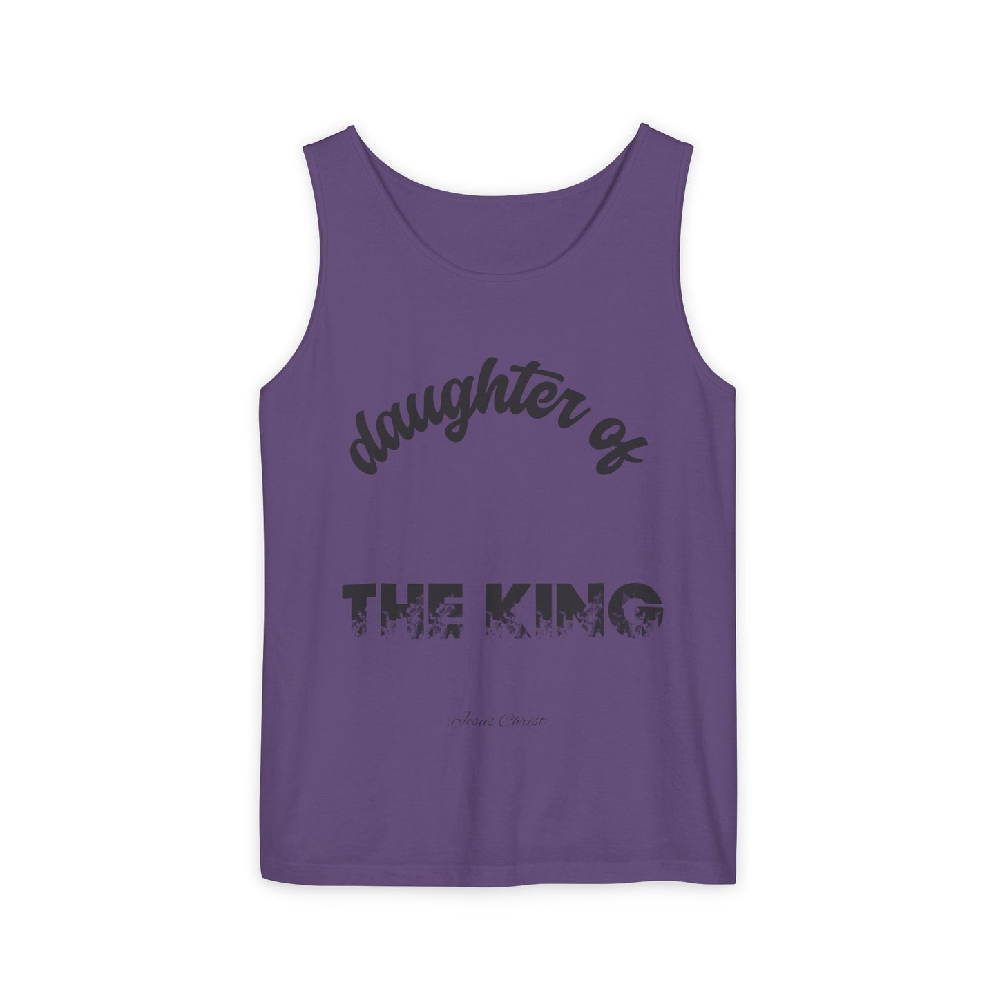 Daughter of the King, #AskAboutChrist Tank/Crop Top — Christian Faith 'Viral Trendy' Crop Top