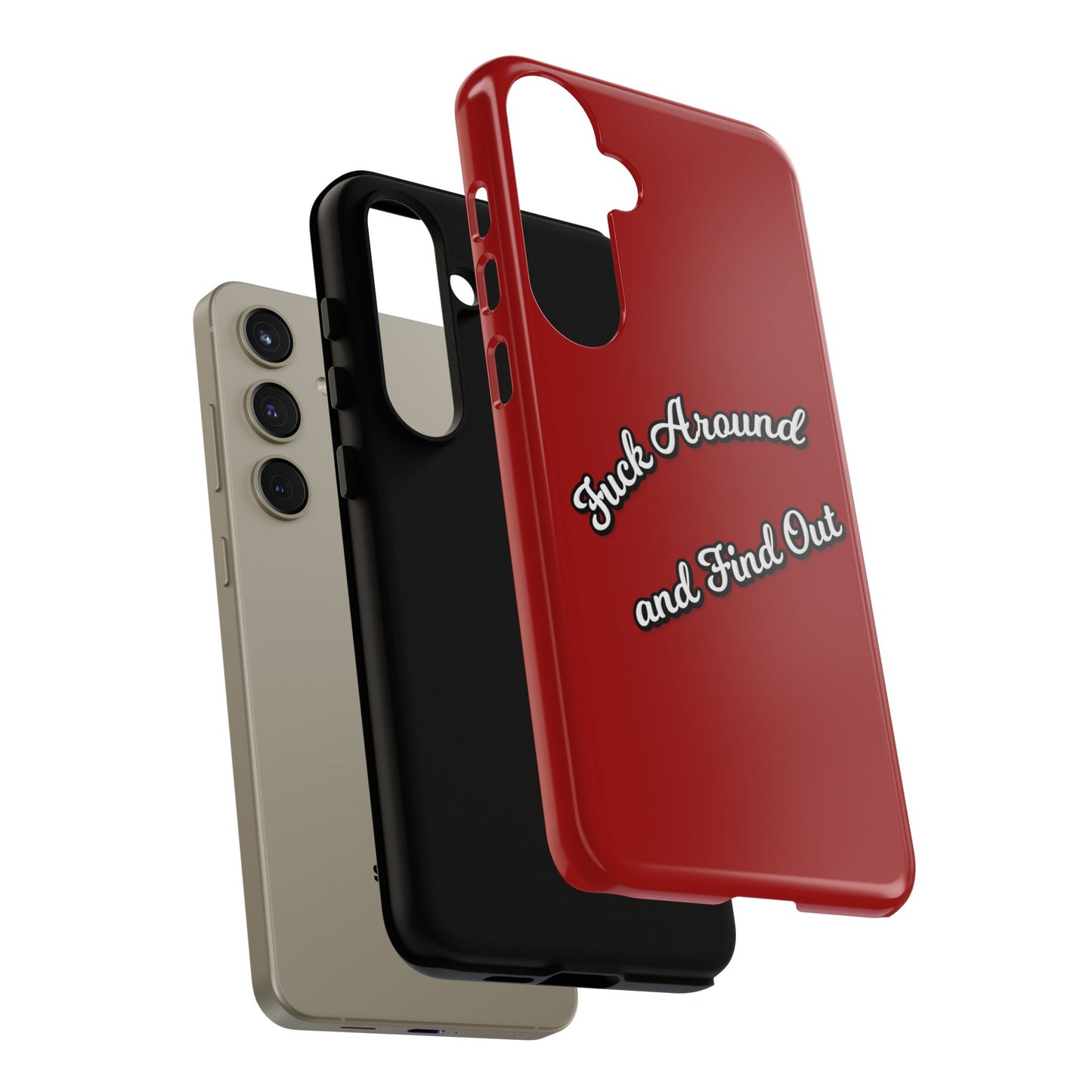 Phone Case — “Fuck Around and Find Out” Retro Vibed Tough Protective Case