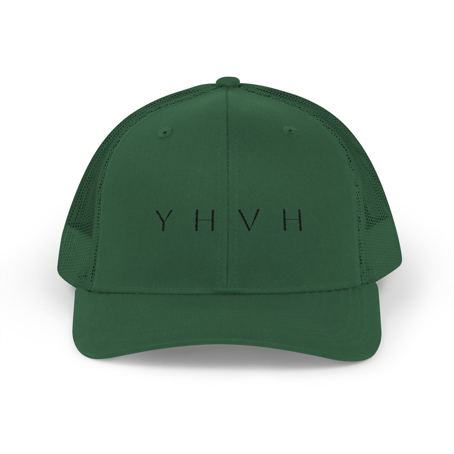 YHVH Trucker Cap – Minimalist Snapback Hat