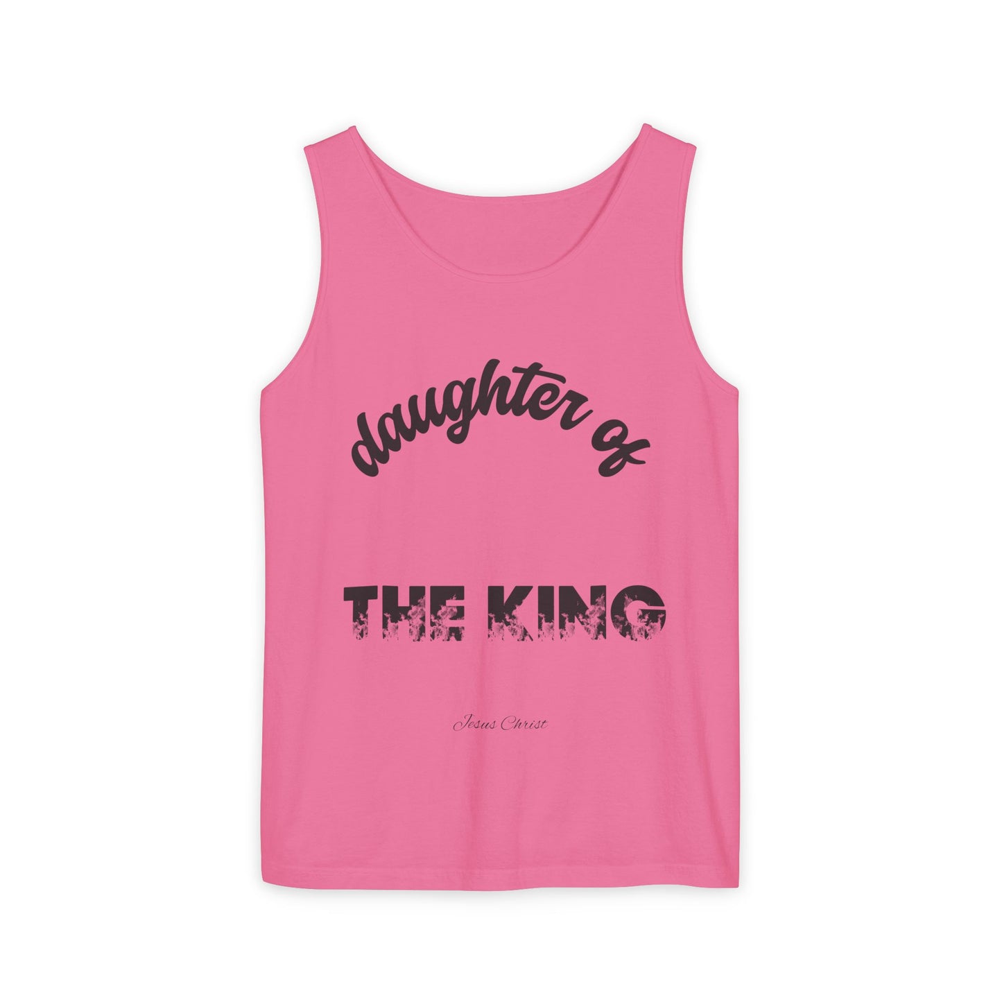 Daughter of the King, #AskAboutChrist Tank/Crop Top — Christian Faith 'Viral Trendy' Crop Top