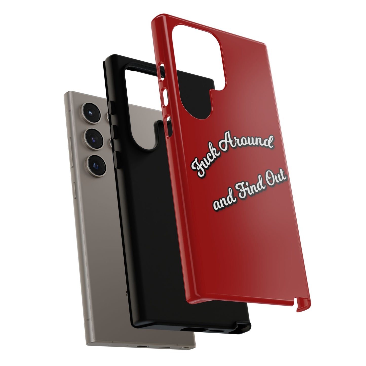 Phone Case — “Fuck Around and Find Out” Retro Vibed Tough Protective Case
