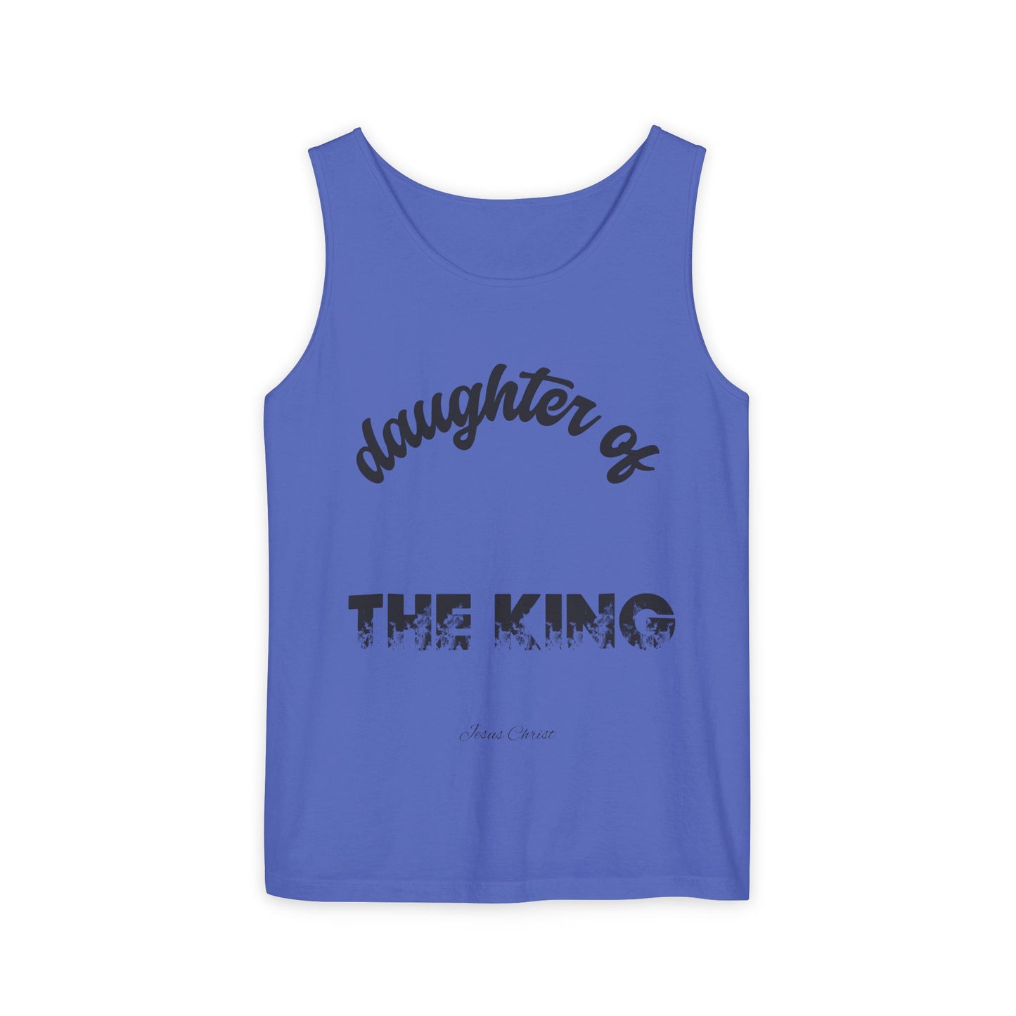 Daughter of the King, #AskAboutChrist Tank/Crop Top — Christian Faith 'Viral Trendy' Crop Top