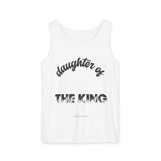 Daughter of the King, #AskAboutChrist Tank/Crop Top — Christian Faith 'Viral Trendy' Crop Top