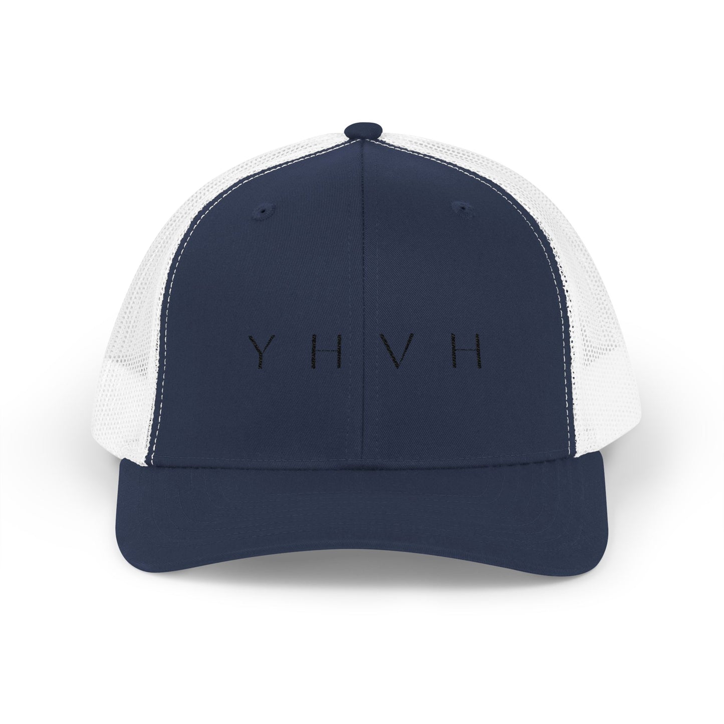 YHVH Trucker Cap – Minimalist Snapback Hat