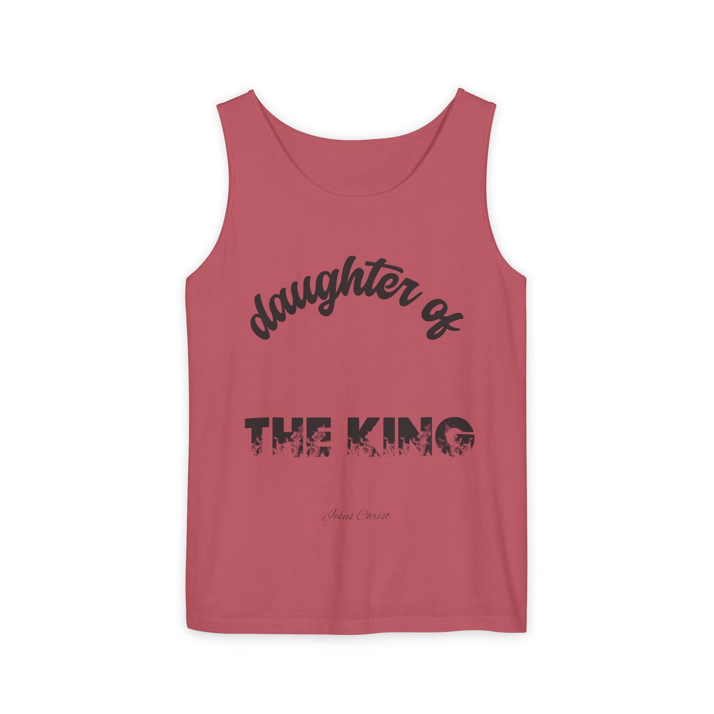 Daughter of the King, #AskAboutChrist Tank/Crop Top — Christian Faith 'Viral Trendy' Crop Top