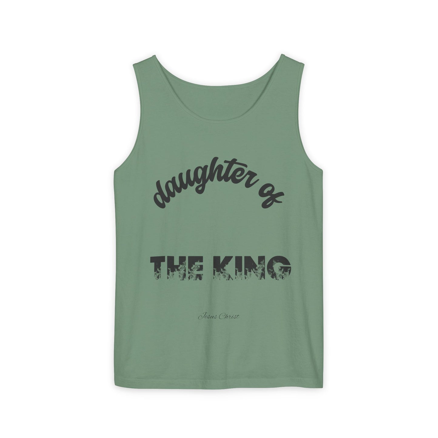 Daughter of the King, #AskAboutChrist Tank/Crop Top — Christian Faith 'Viral Trendy' Crop Top