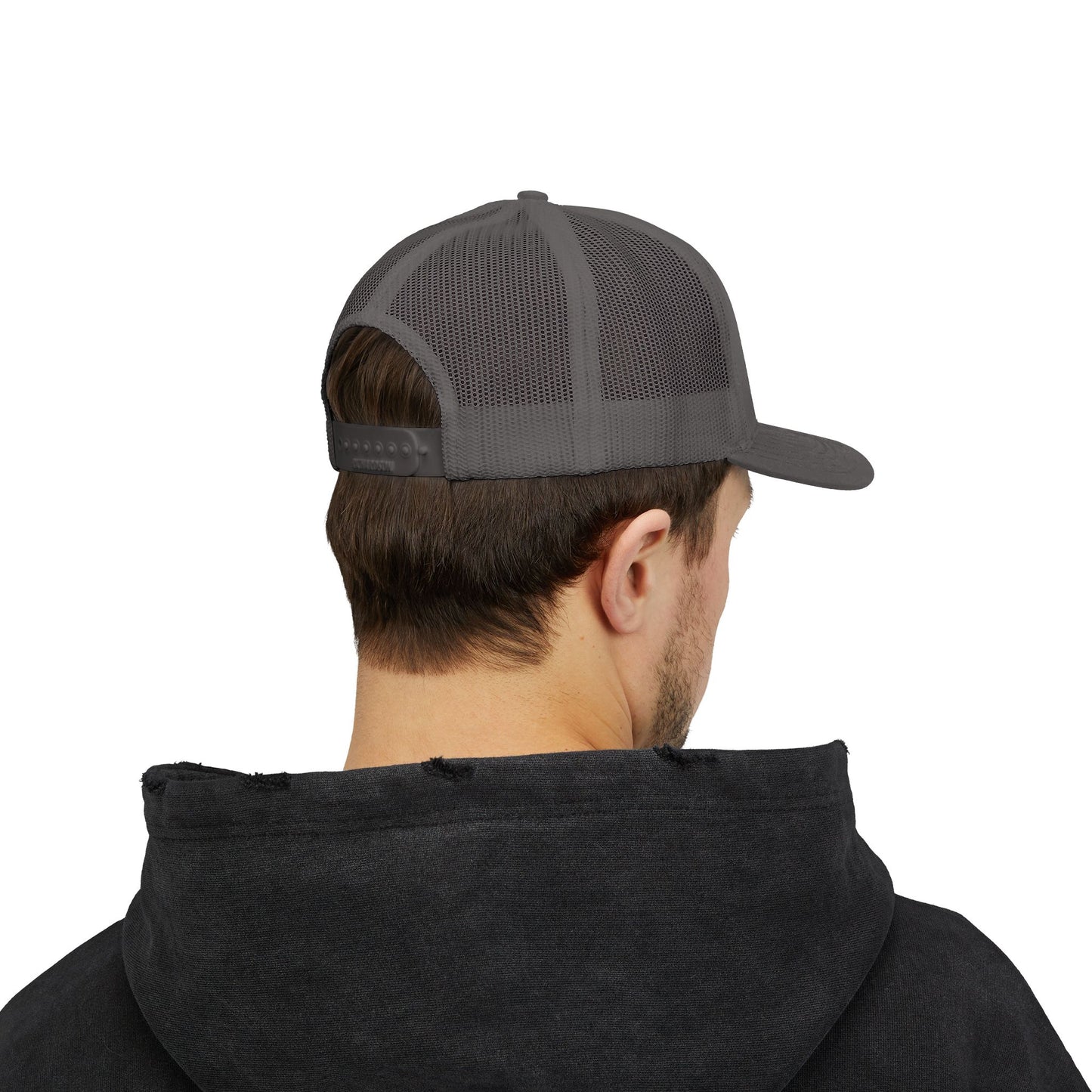YHVH Trucker Cap – Minimalist Snapback Hat