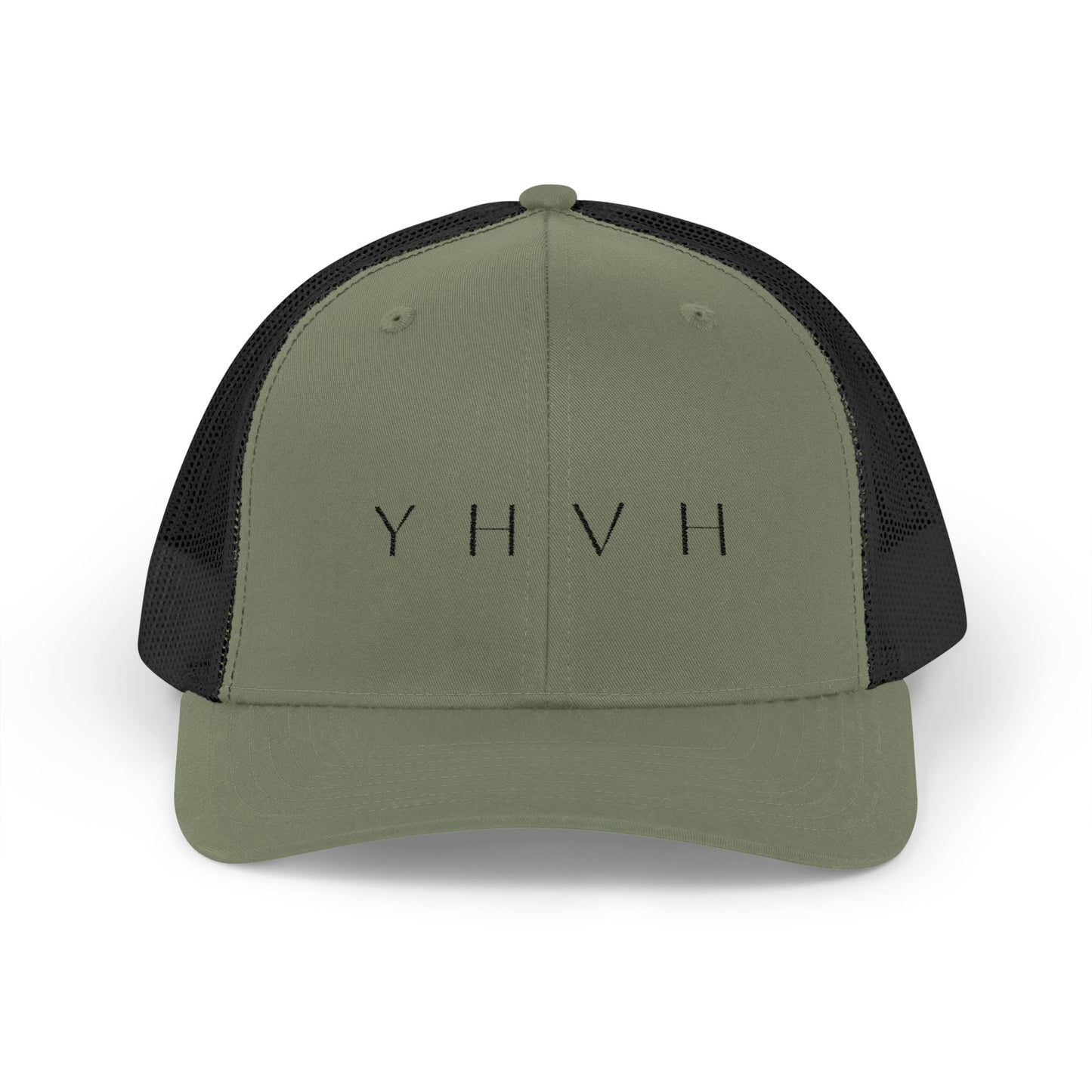 YHVH Trucker Cap – Minimalist Snapback Hat