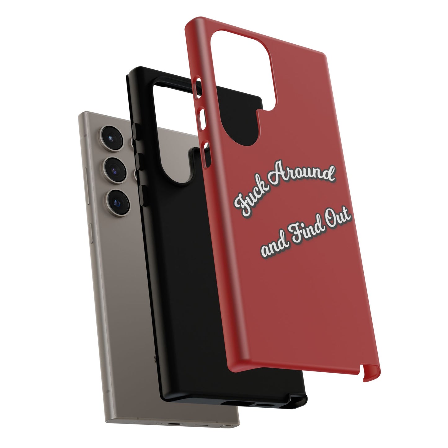 Phone Case — “Fuck Around and Find Out” Retro Vibed Tough Protective Case
