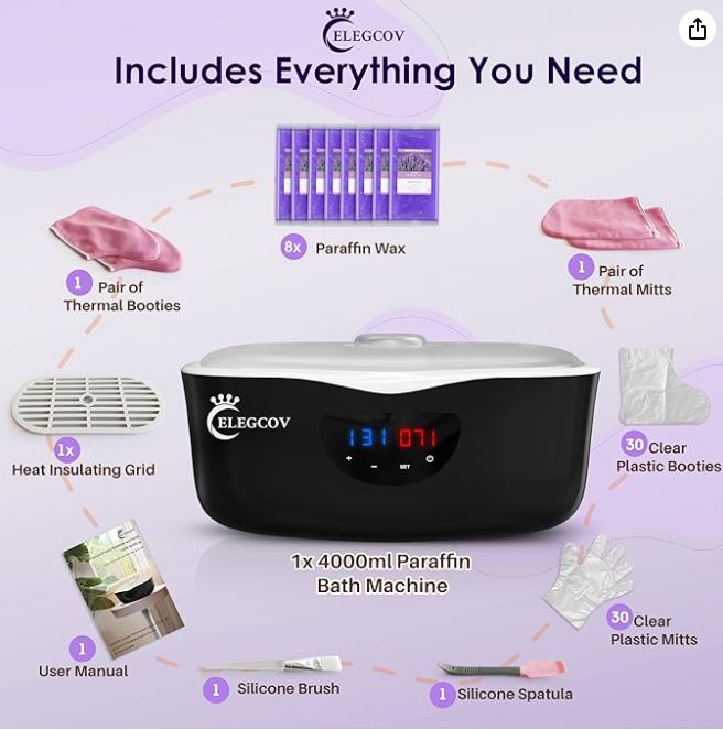 ELEGCOV Paraffin Wax Warmer Machine-