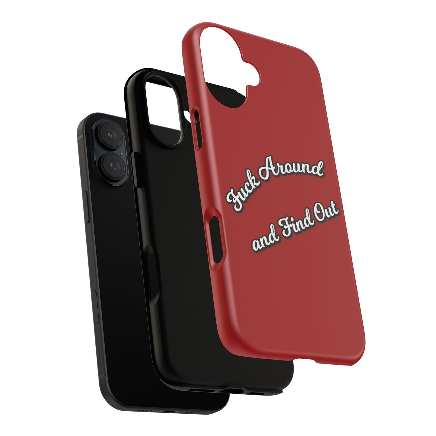 Phone Case — “Fuck Around and Find Out” Retro Vibed Tough Protective Case