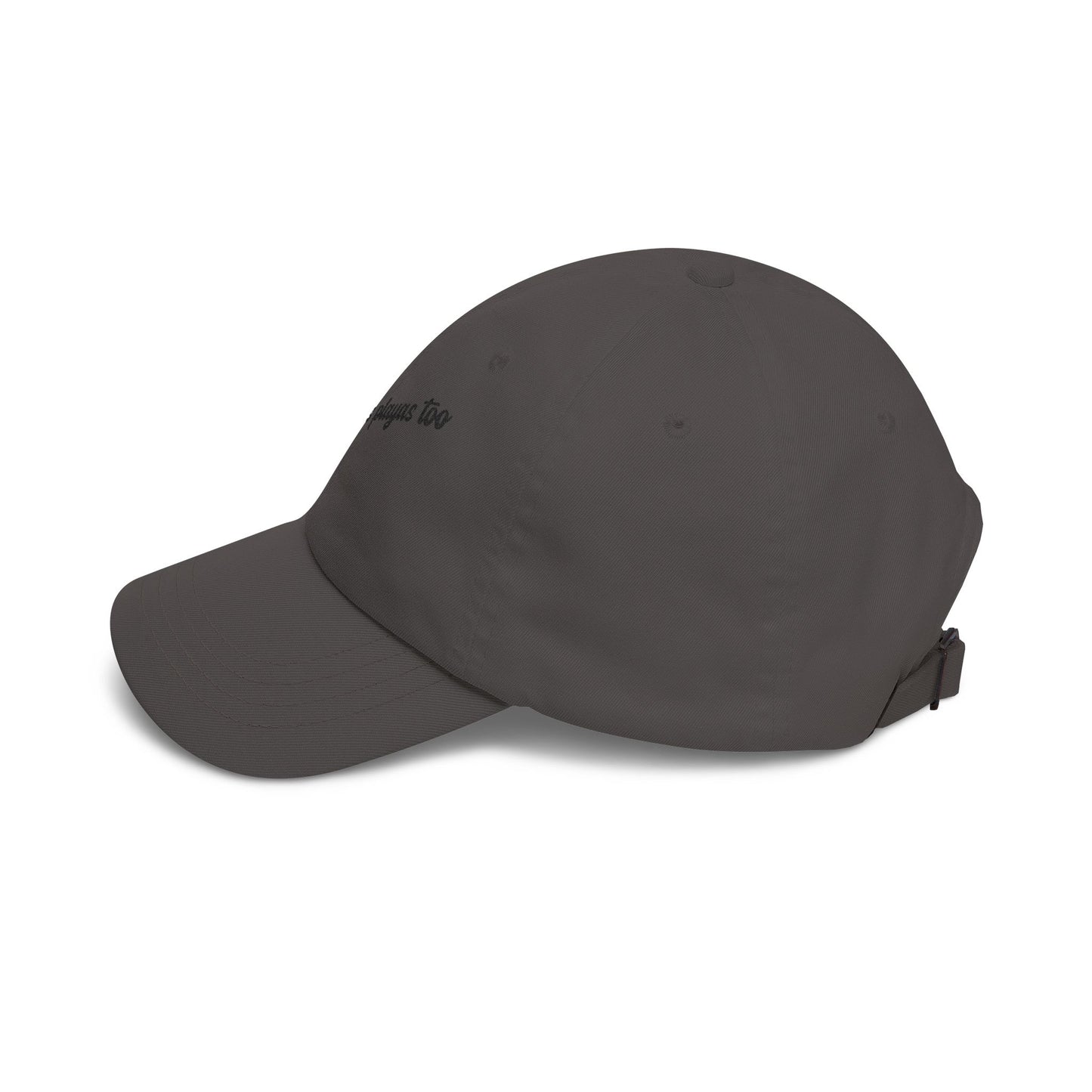 "Cause Girls is Playas Too" Minimalist Girlyyy Slanted Script Hat