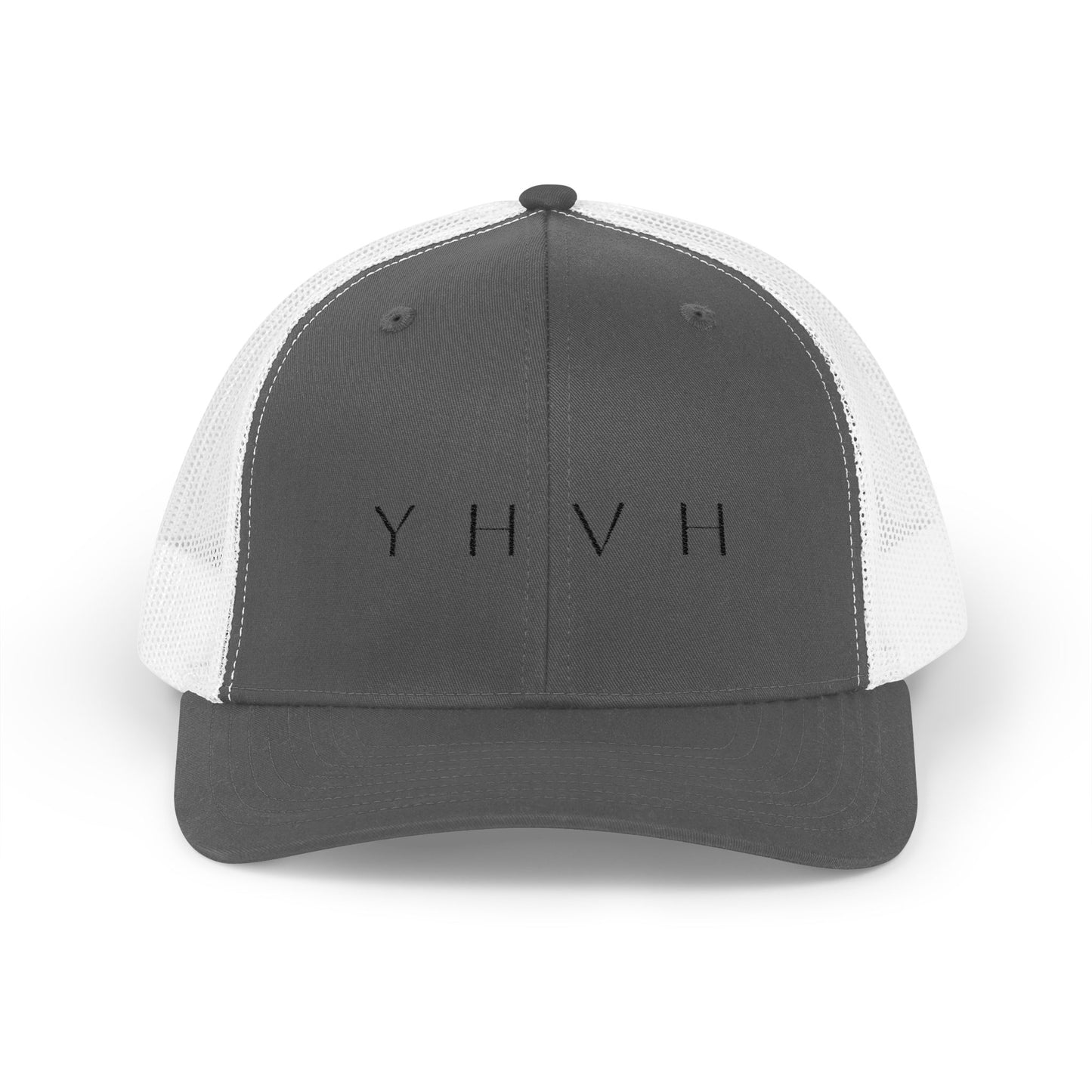 YHVH Trucker Cap – Minimalist Snapback Hat