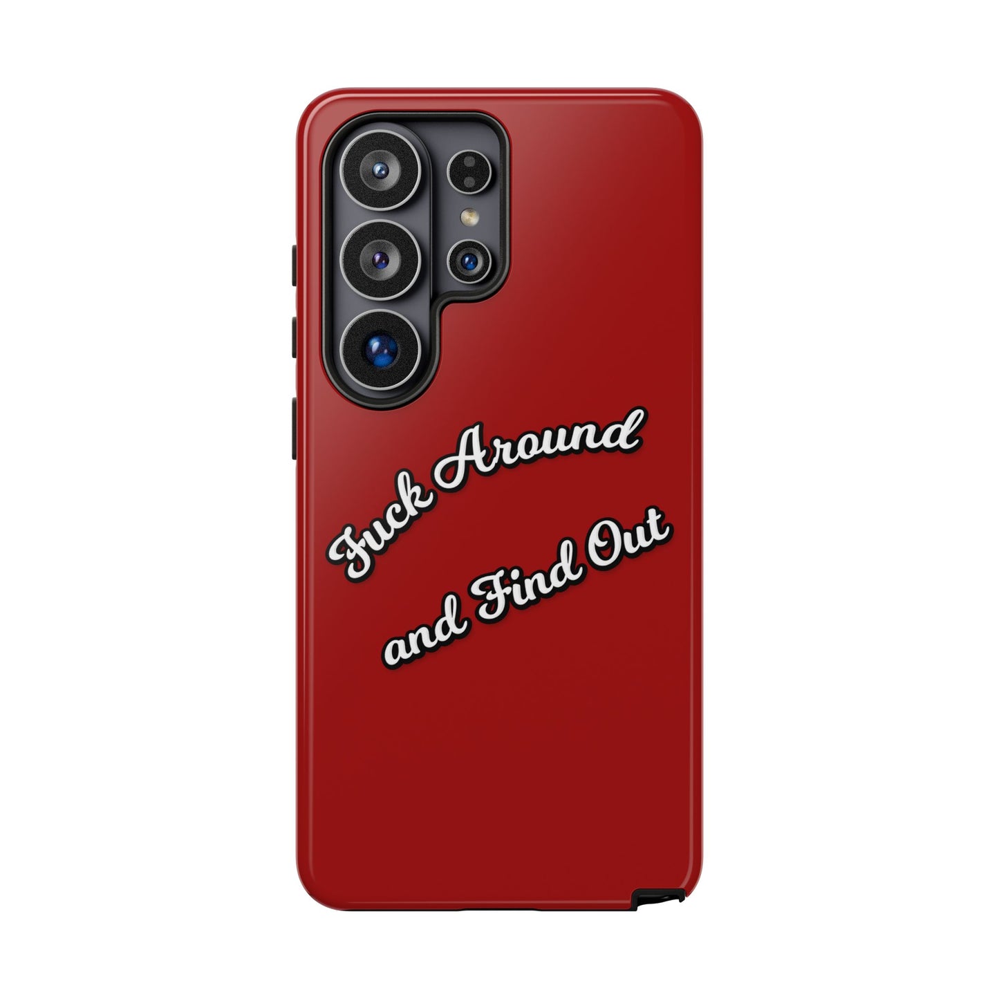 Phone Case — “Fuck Around and Find Out” Retro Vibed Tough Protective Case