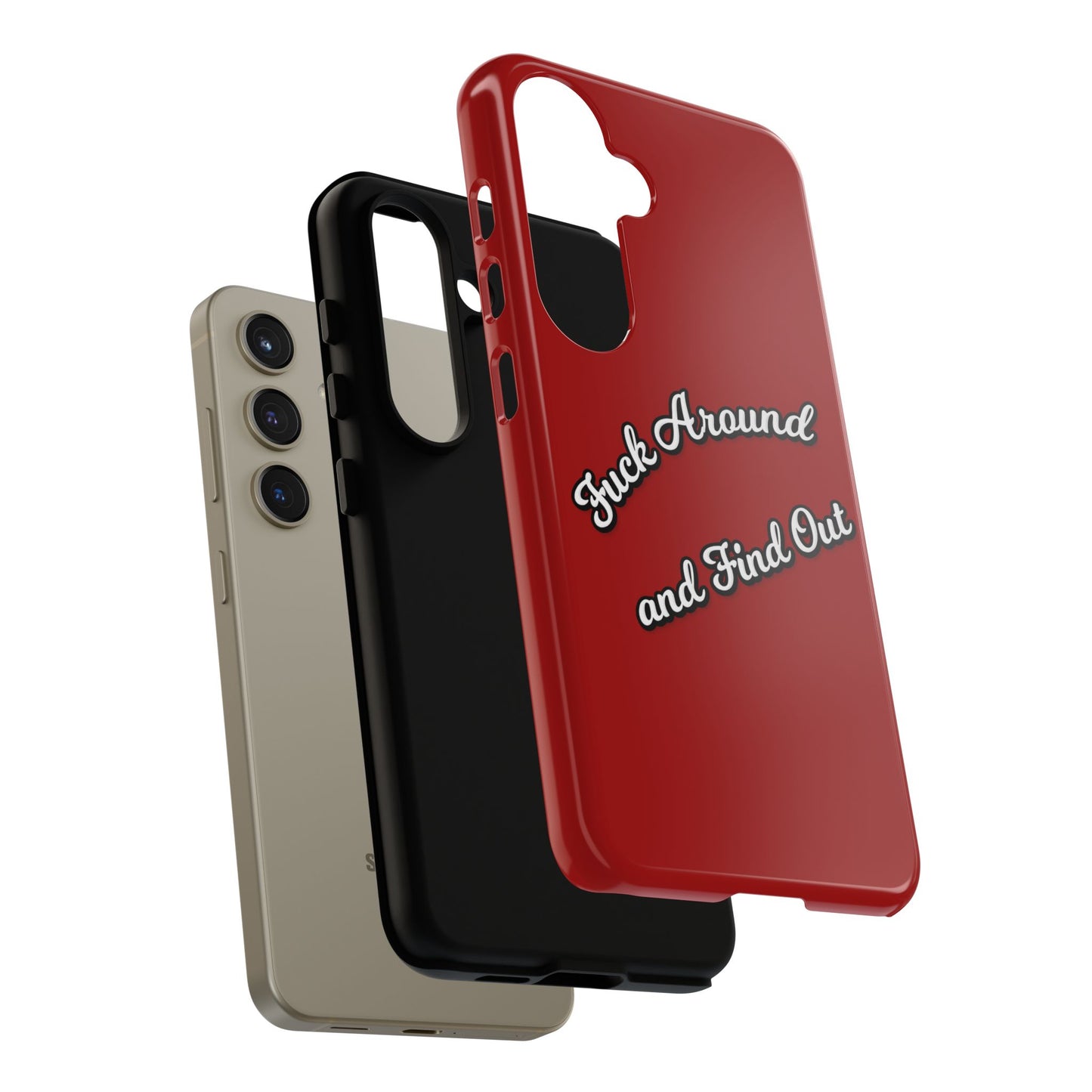 Phone Case — “Fuck Around and Find Out” Retro Vibed Tough Protective Case