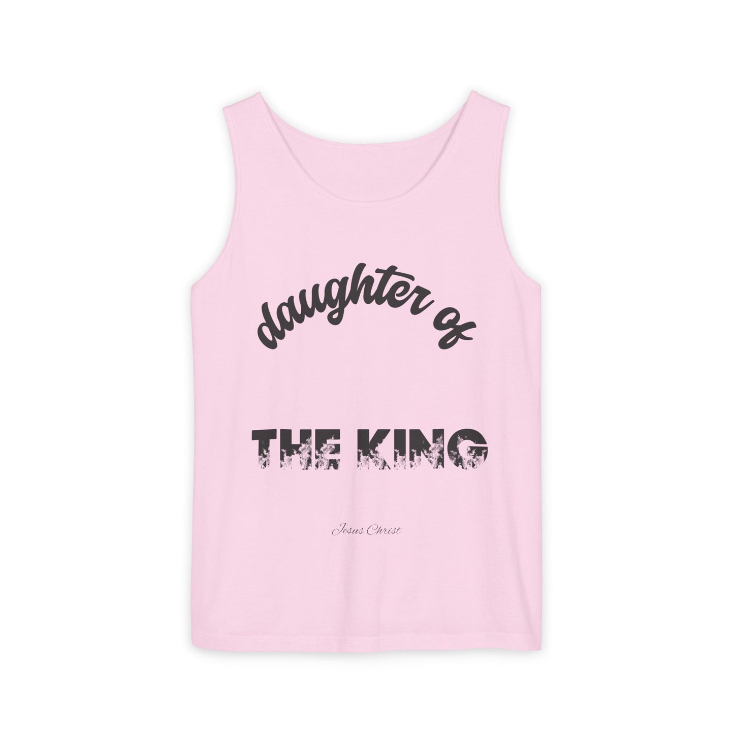 Daughter of the King, #AskAboutChrist Tank/Crop Top — Christian Faith 'Viral Trendy' Crop Top