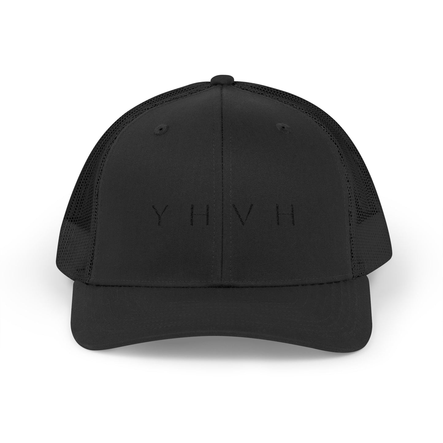 YHVH Trucker Cap – Minimalist Snapback Hat