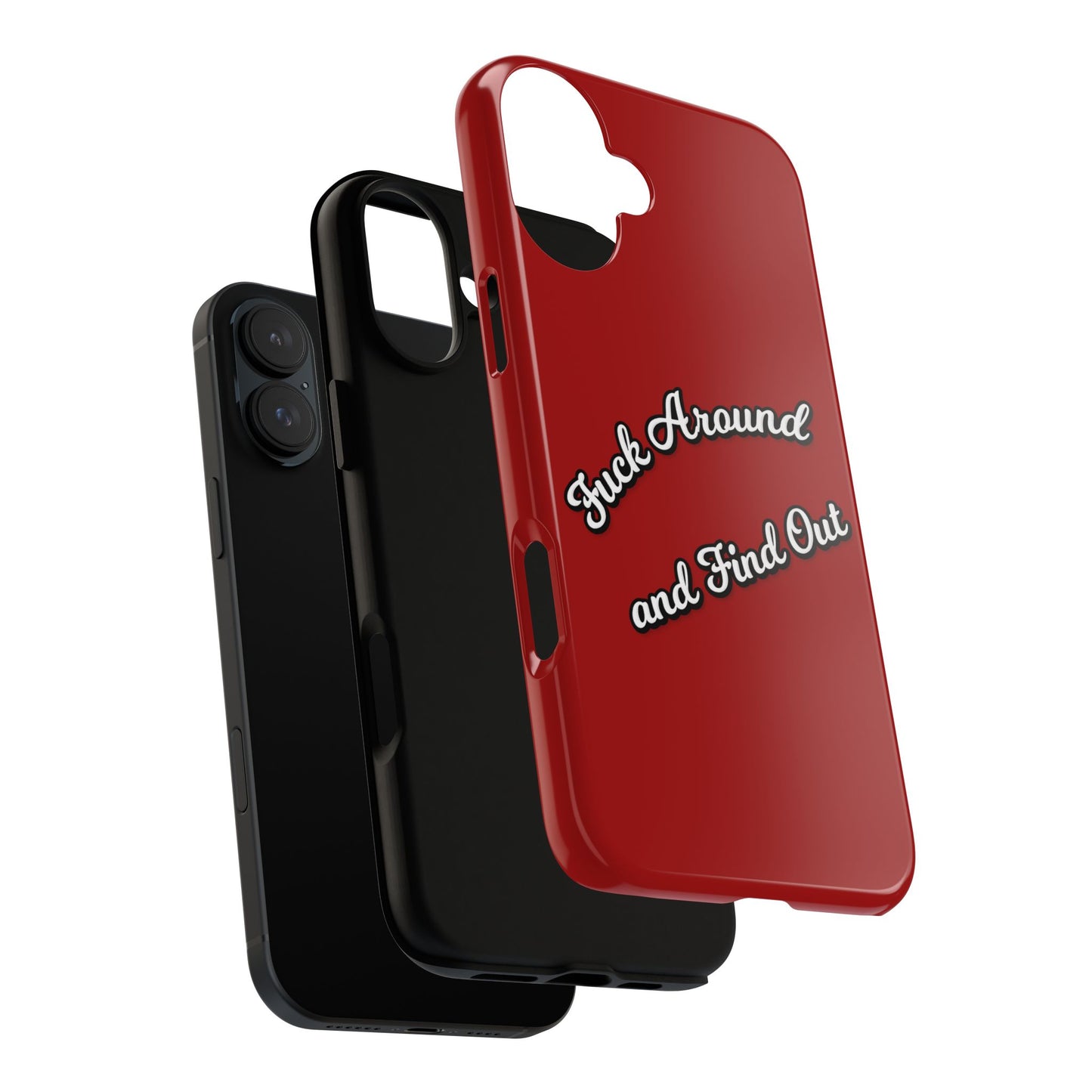 Phone Case — “Fuck Around and Find Out” Retro Vibed Tough Protective Case