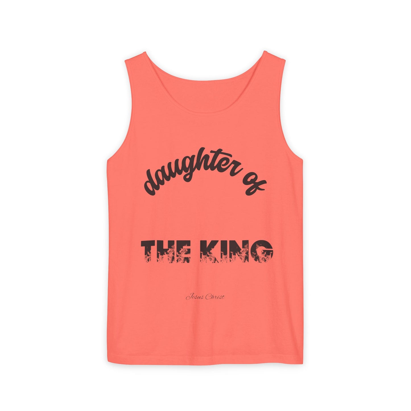 Daughter of the King, #AskAboutChrist Tank/Crop Top — Christian Faith 'Viral Trendy' Crop Top