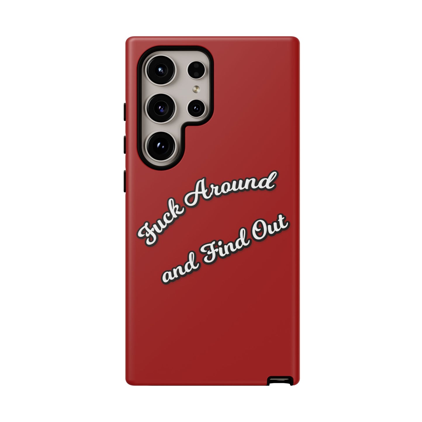 Phone Case — “Fuck Around and Find Out” Retro Vibed Tough Protective Case