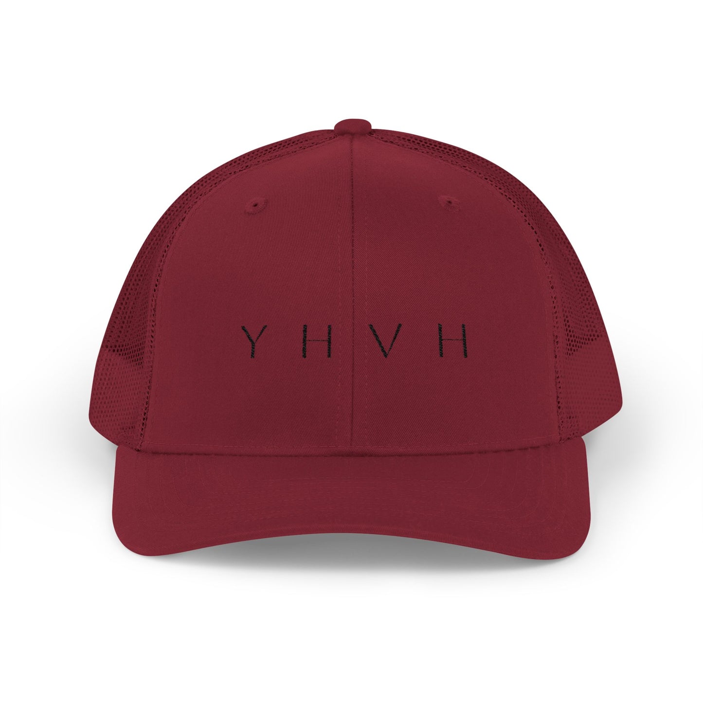 YHVH Trucker Cap – Minimalist Snapback Hat