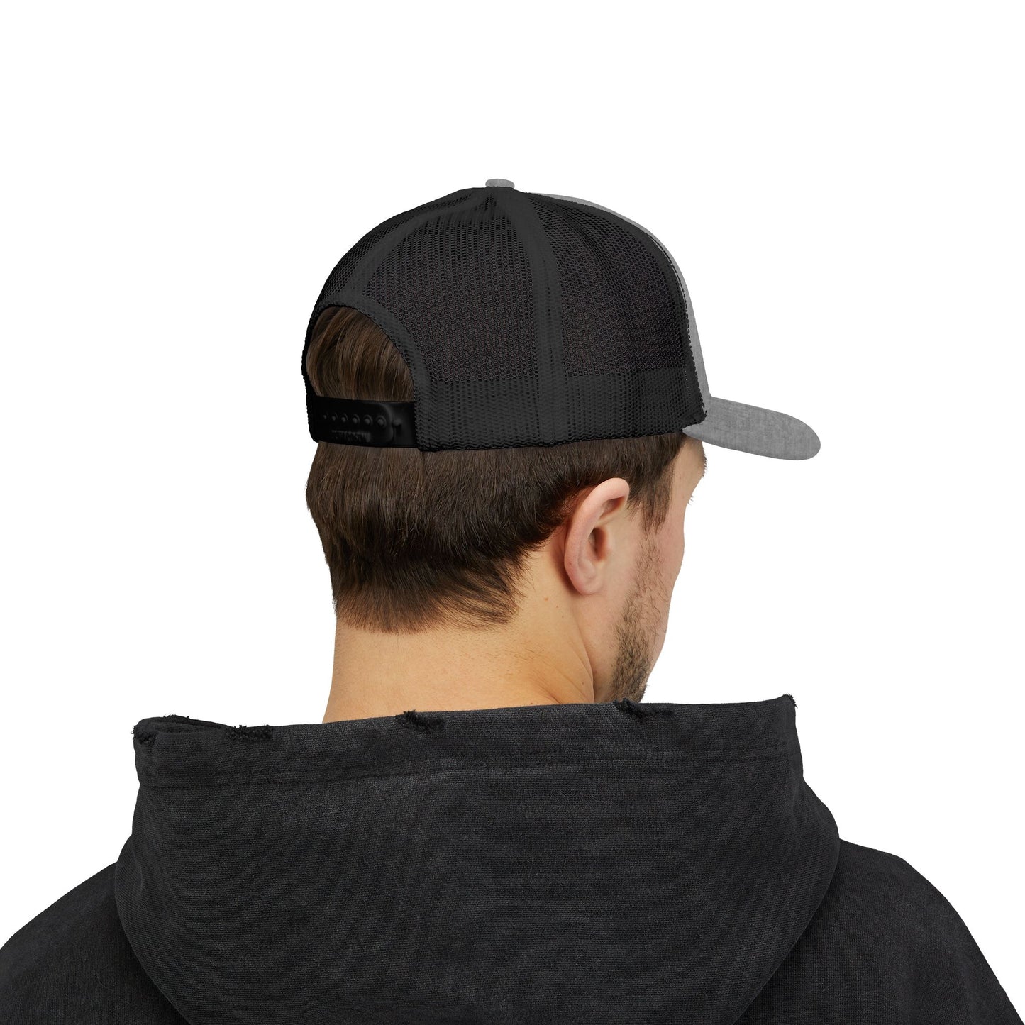 YHVH Trucker Cap – Minimalist Snapback Hat