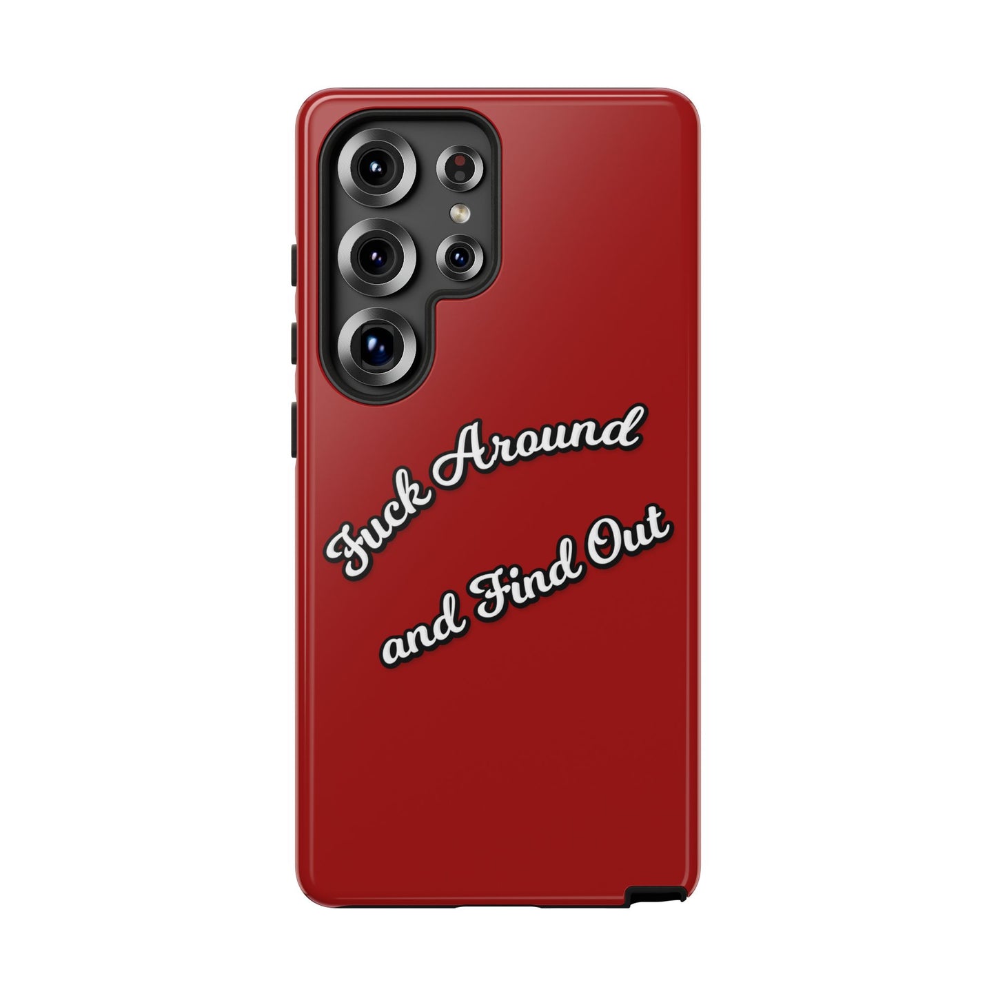 Phone Case — “Fuck Around and Find Out” Retro Vibed Tough Protective Case