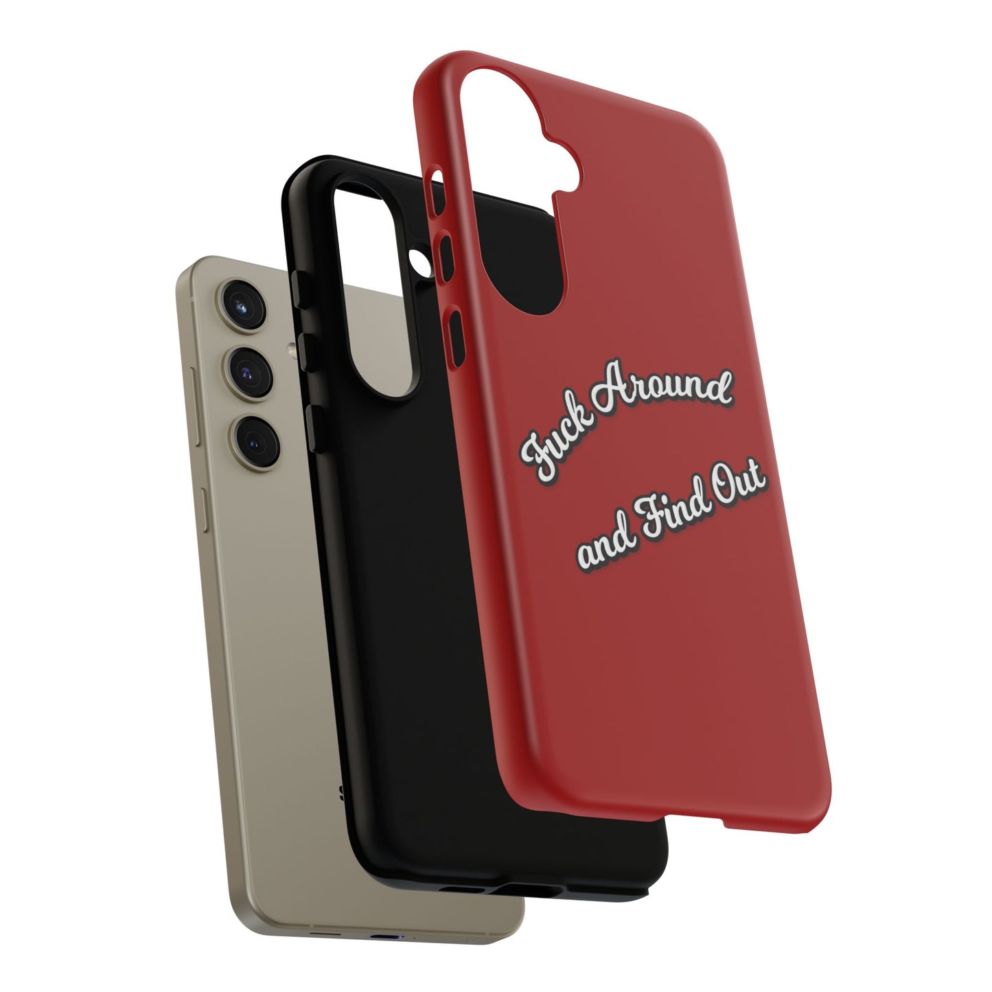 Phone Case — “Fuck Around and Find Out” Retro Vibed Tough Protective Case