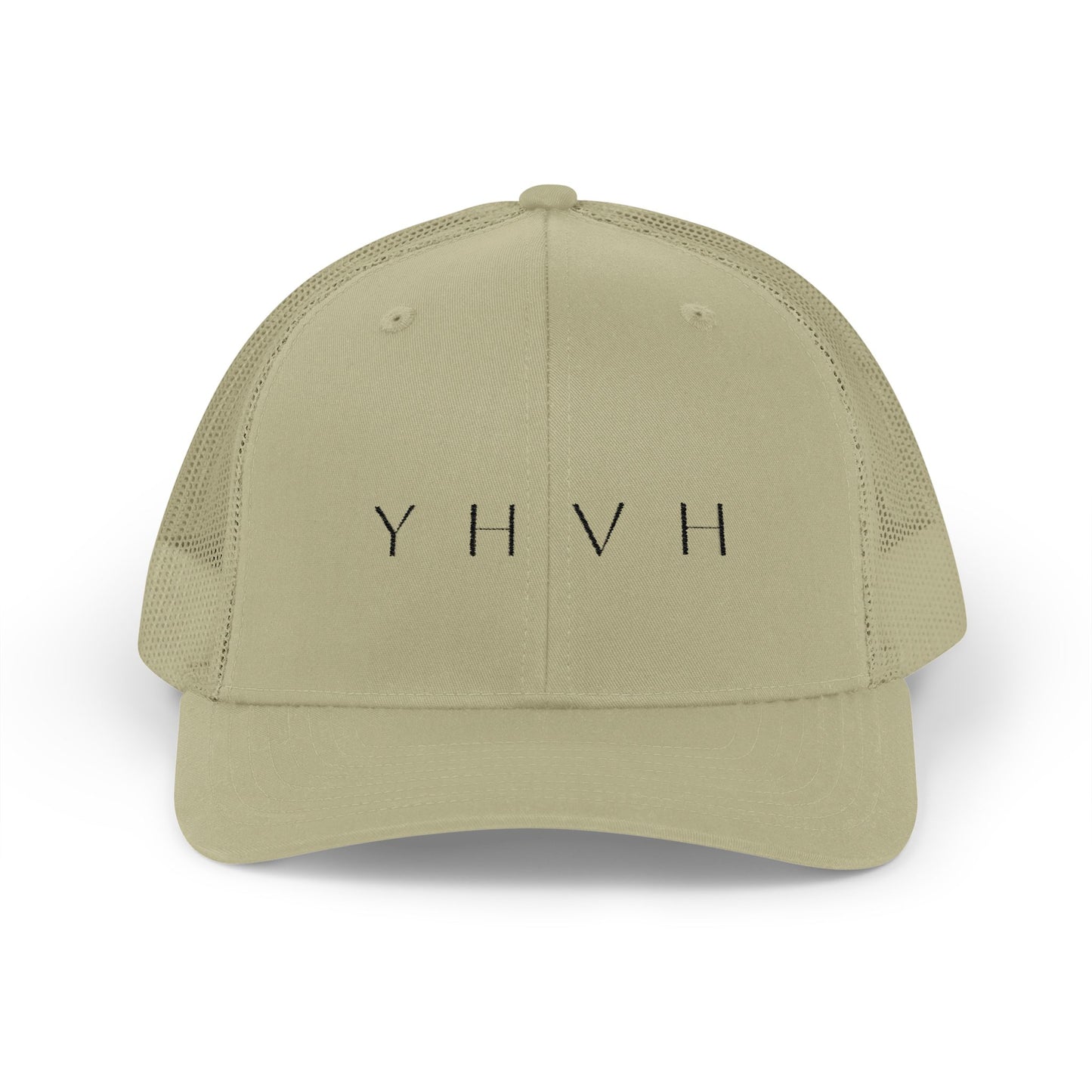 YHVH Trucker Cap – Minimalist Snapback Hat