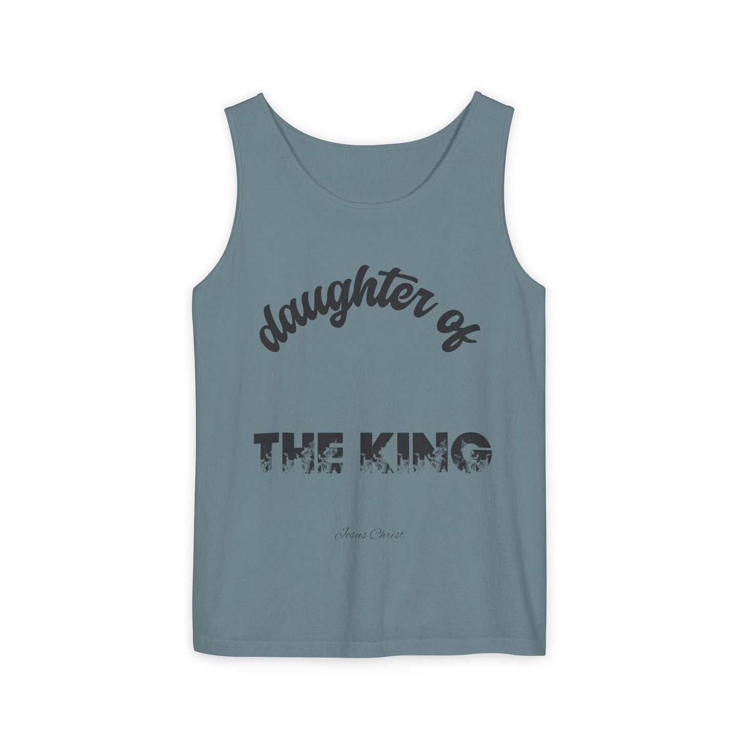 Daughter of the King, #AskAboutChrist Tank/Crop Top — Christian Faith 'Viral Trendy' Crop Top