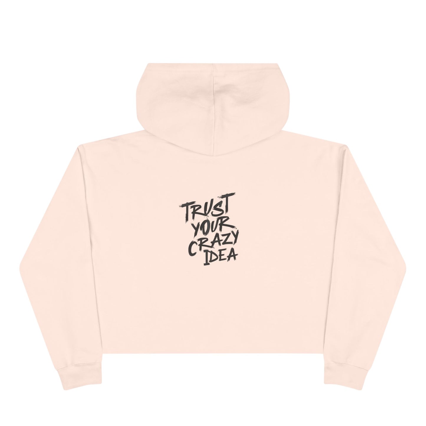 Crop Hoodie — "Fuck Around and Find Out" Script Graphic Cropped Hoodie