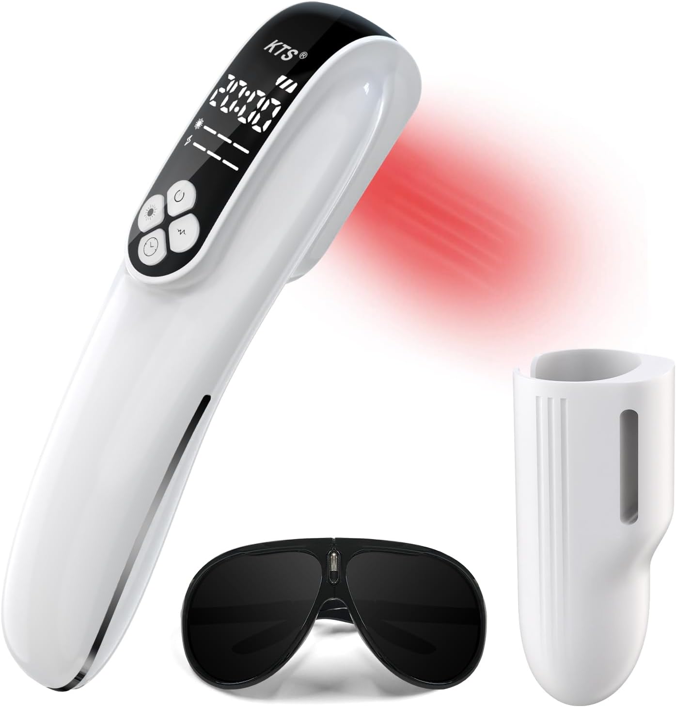 RED Light Device, Lllt Low Level Therapy Device with LED Display & Tripod, Infrared Light Therapy Reduces Fatigue, Red Light Therapy Is Available in a Variety of Modes for Use on Humans/Pet